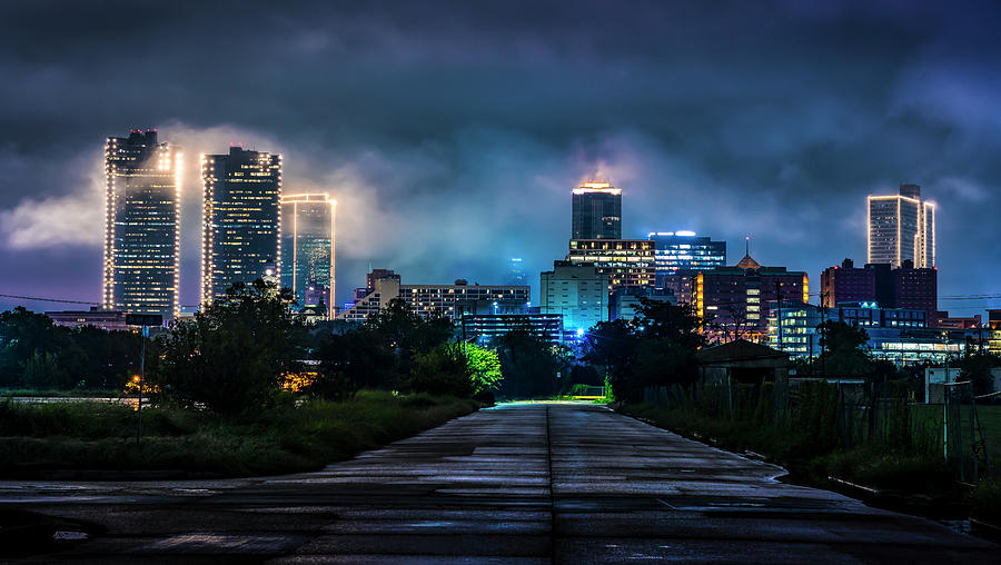 Fort Worth Lights Photograph by David Morefield
