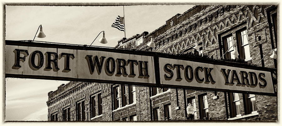 Fort Worth Photograph - Fort Worth Stockyards #3 by Stephen Stookey