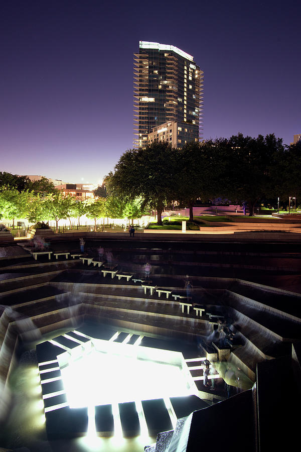 Fort Worth Water Gardens 092718 Photograph By Rospotte Photography