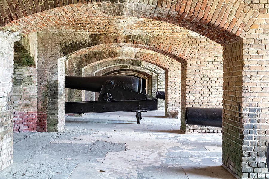 Fort Zachary Canon Photograph by Cindy Archbell