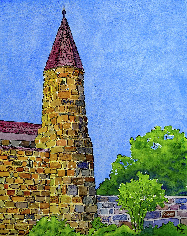 Fortification Painting by Margaret Zabor