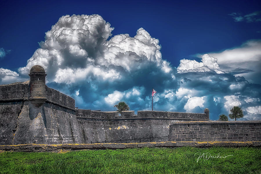 Fortified Clouds Photograph by Joseph Desiderio
