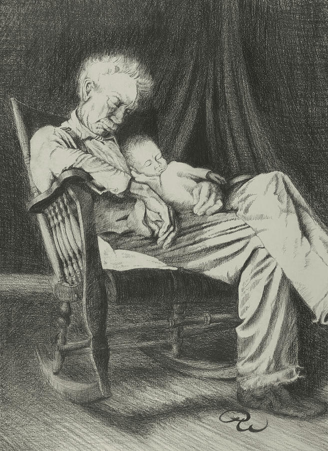 Forty Winks Drawing by David Walker Forty Winks Drawing by David Walker
