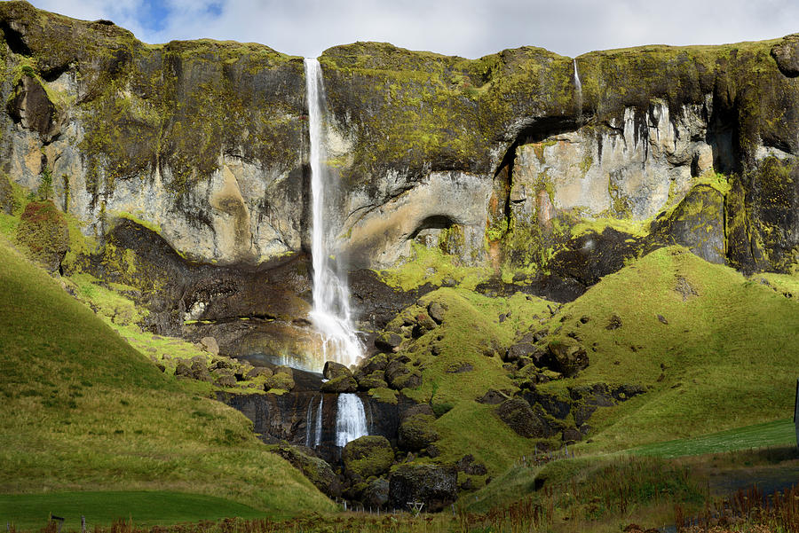 Foss a Sidu waterfall Photograph by RicardMN Photography