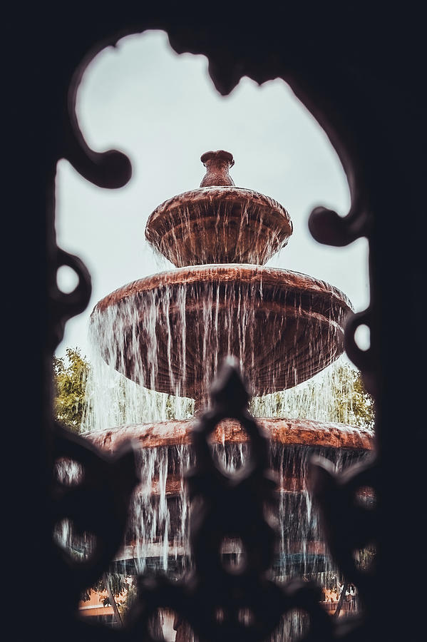 Fountain At Casa Bonita, Denver, Colorado by Jeanette Fellows Fountain At Casa Bonita, Denver, Colorado by Jeanette Fellows