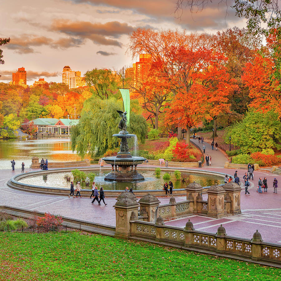 New York  Travel community on Instagram: “Bethesda Fountain