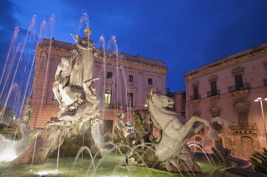 Fountain Of Artemis And Handmaidens Photograph by Renaud Visage