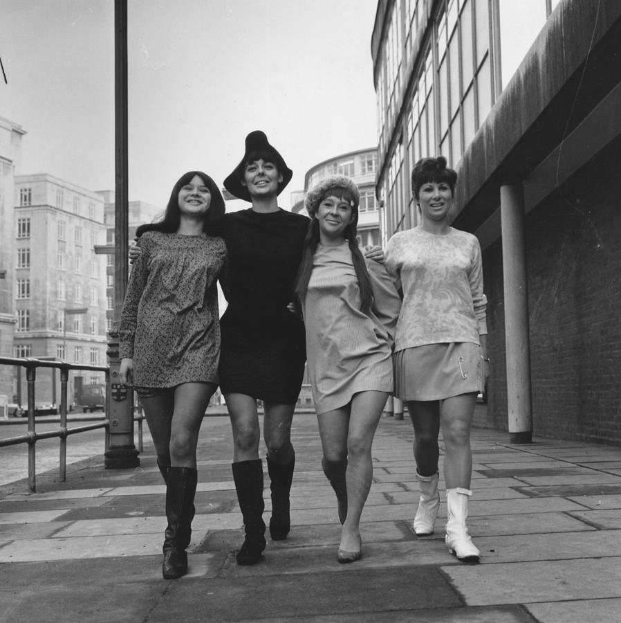 Four Actresses Photograph by Evening Standard