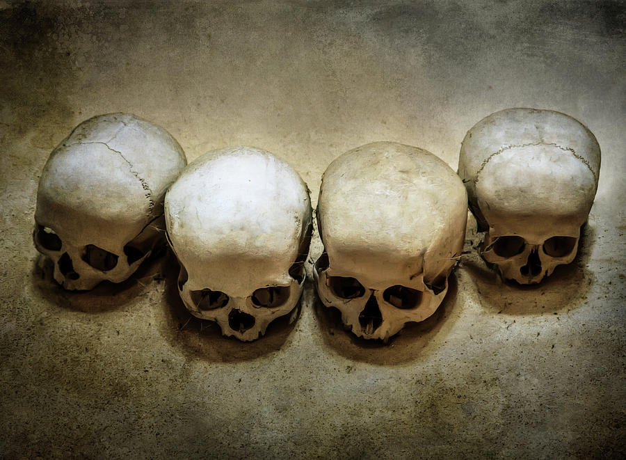 Four Victims Photograph by Jaroslaw Blaminsky