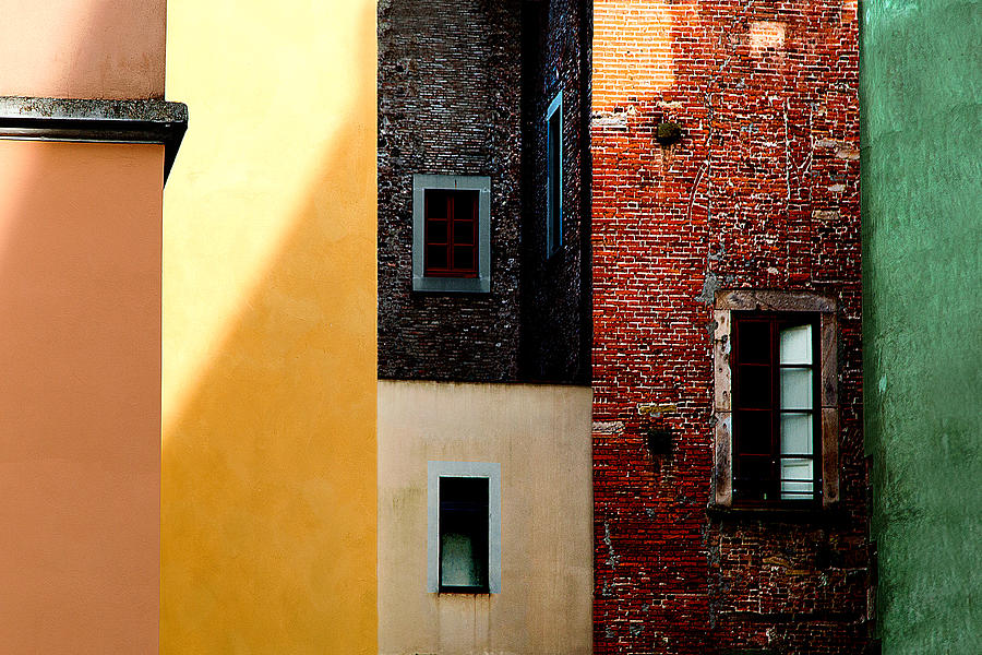 Four Windows Photograph by Franco Maffei