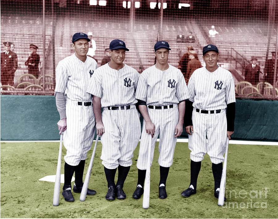 N.Y. Yankee Players by Joseph Palumbo