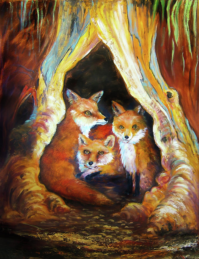 Fox Photograph - Foxes by Glen Johnson