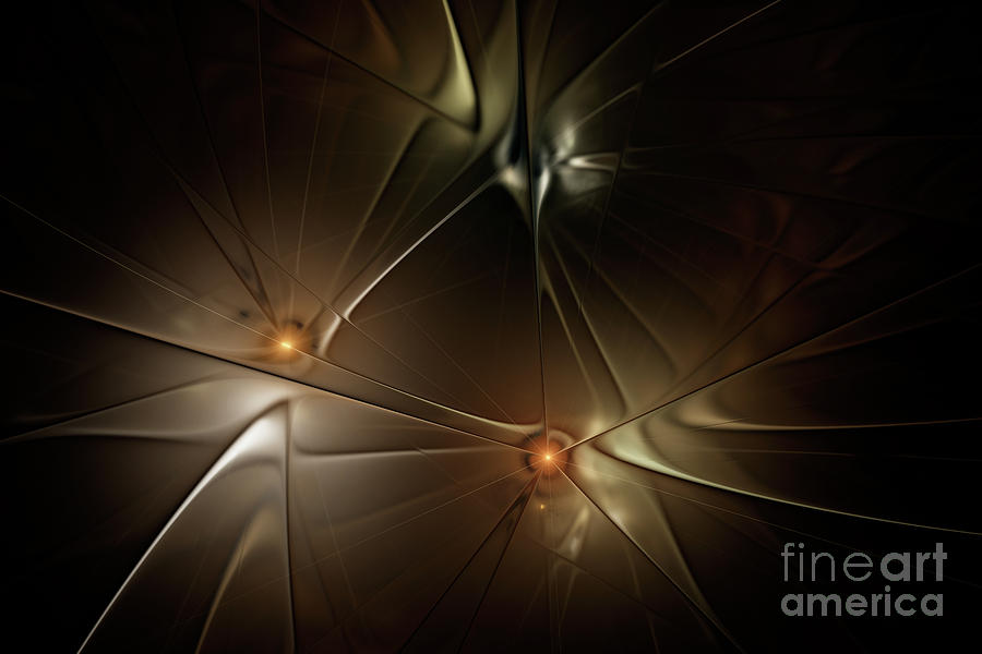Fractal Lights Digital Art by Ann Garrett