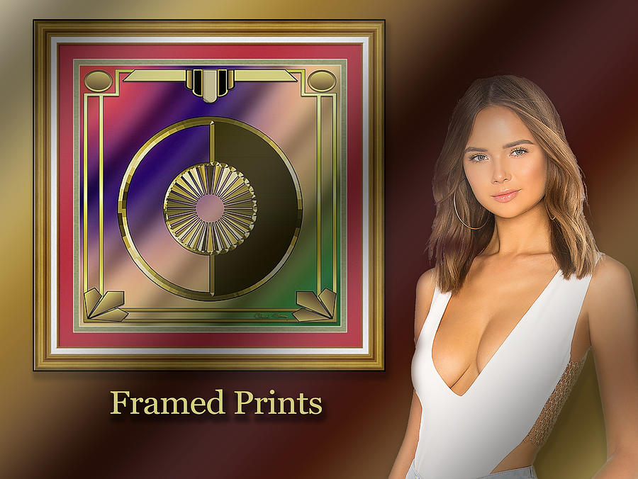 Framed Art Example by Chuck Staley Framed Art Example by Chuck Staley