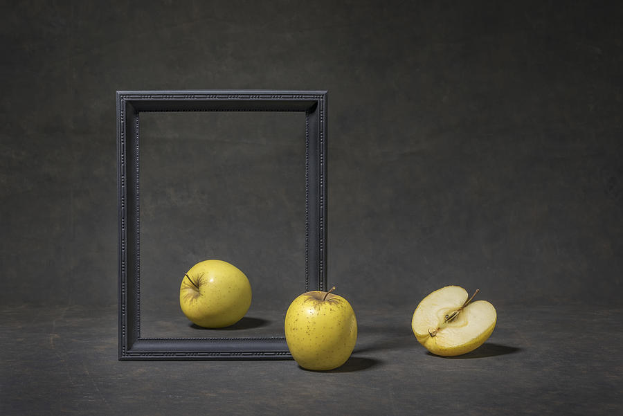 Apple Photograph - Framed by Christophe Verot