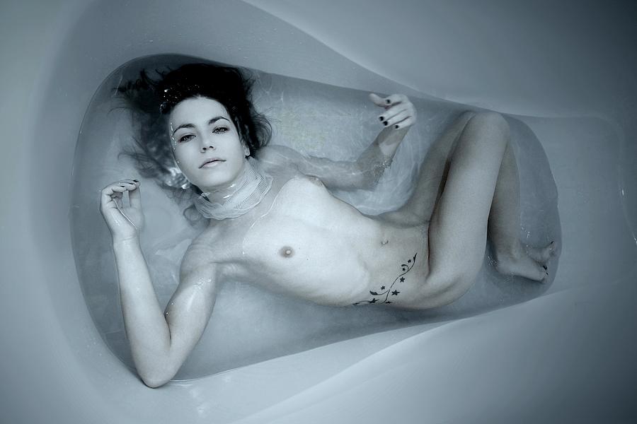 Fine Art Nude Photograph - Framed by Olga Mest