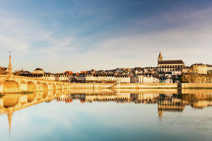 France, Blois, Blois Cathedral Digital Art by Jordan Banks