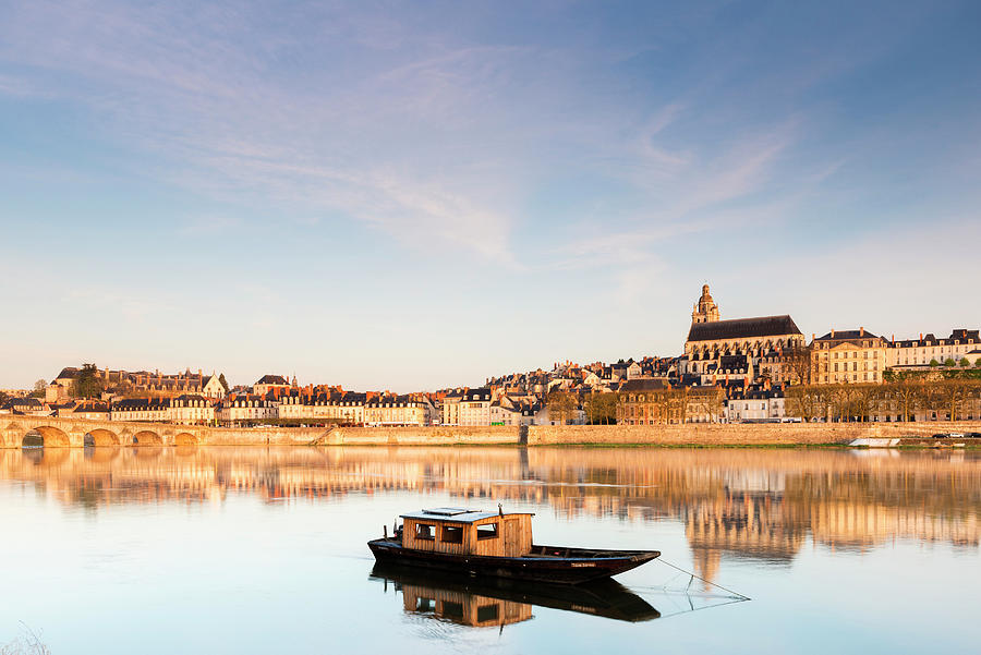 France, Blois, River Loire Digital Art by Jordan Banks