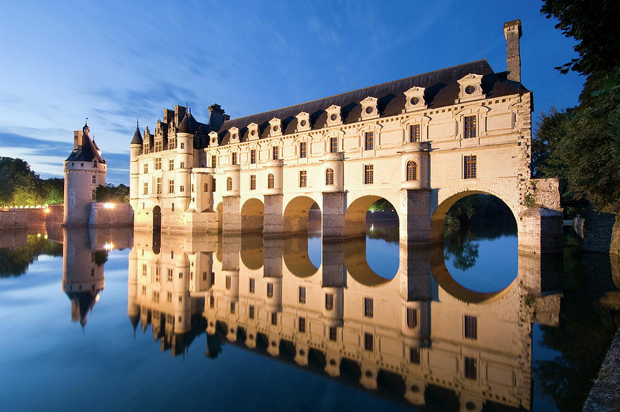 France, Centre, Chenonceaux, Loire Valley, Indre-et-loire, The Castle ...