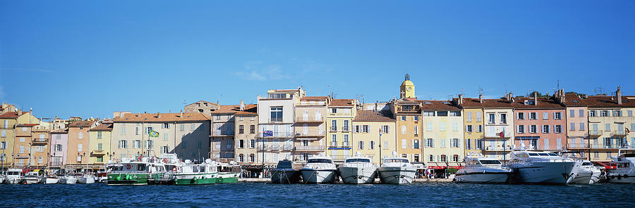 France, Cote-dazur, St Tropez, Yachts Photograph by Martial Colomb