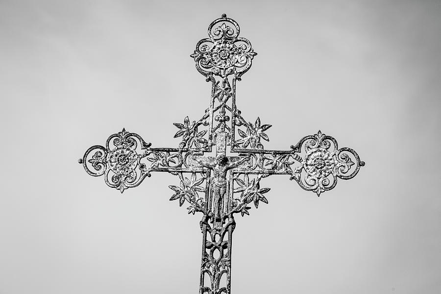 France, Giverny Iron Cross Credit Photograph by Jaynes Gallery - Fine ...