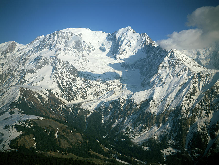 France, Haute Savoie, Mont Blanc Photograph by Sylvester Adams