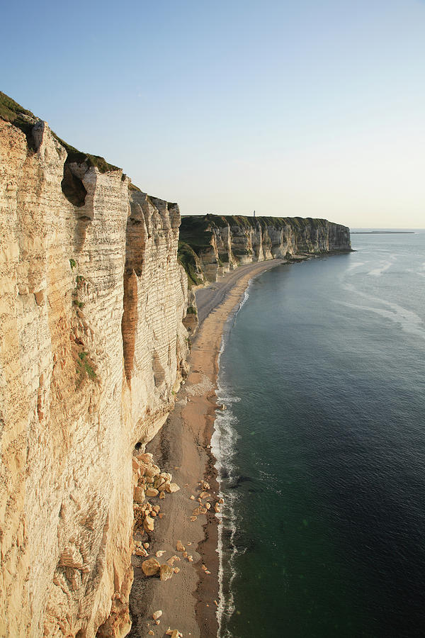 France, Normandy, Cliffs Of Etretat Photograph by Hiroshi Higuchi