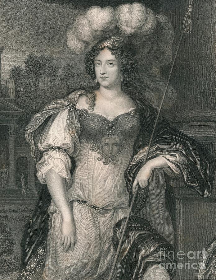 Frances Theresa Stewart Drawing by Print Collector