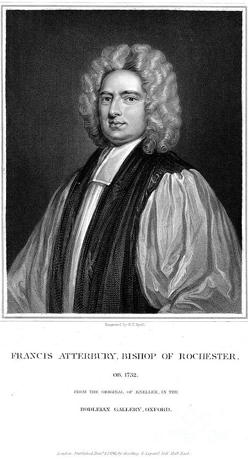 Francis Atterbury 1663-1732 English Drawing by Print Collector