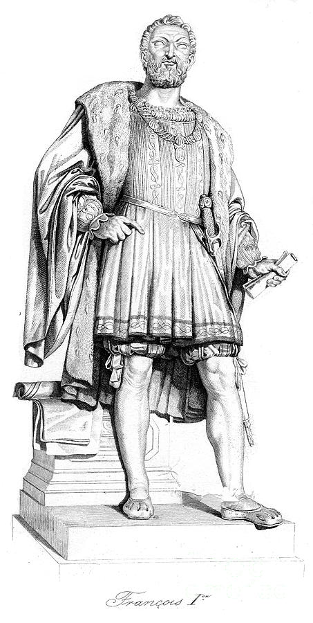 Francis I, King Of France, 19th Century Drawing by Print Collector