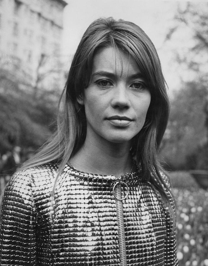 Music Photograph - Francoise Hardy by Central Press