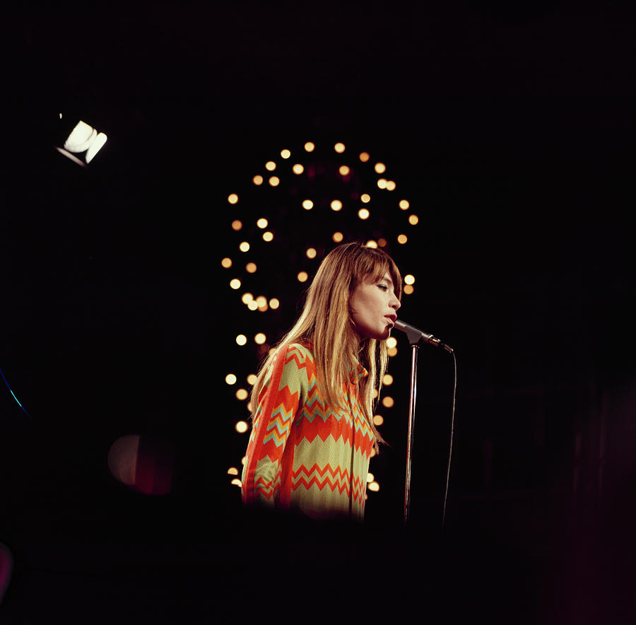 Music Photograph - Francoise Hardy Performs On Stage by David Redfern