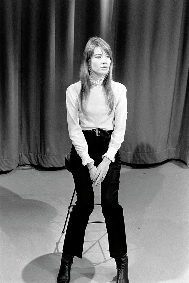 News Photograph -  Francoise Hardy by Pierre Roussel