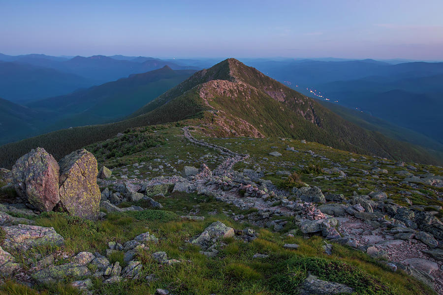 Franconia Ridge Night View Photograph by White Mountain Images