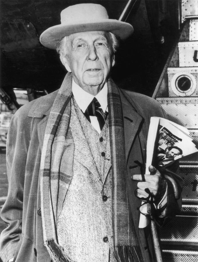 Frank Lloyd Wright Photograph by Keystone