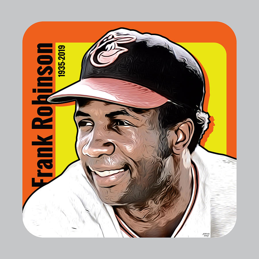 Frank Robinson Tribute Digital Art by Greg Joens