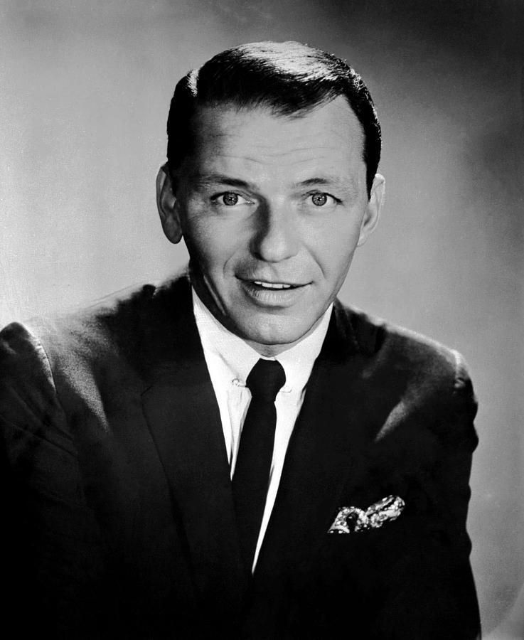 Frank Sinatra: American Actor And Singer Photograph by Globe Photos ...