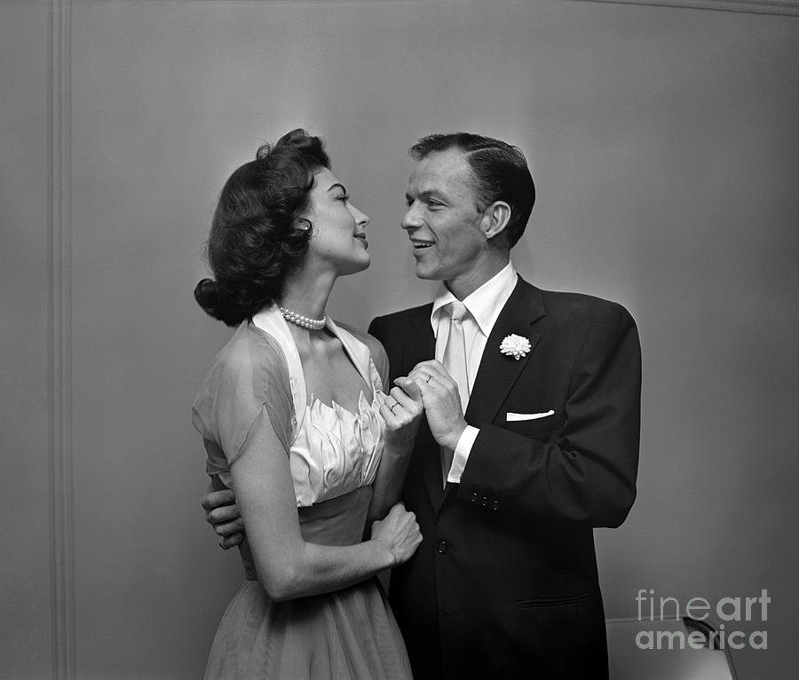 Frank Sinatra And Ava Gardner Photograph by Cbs Photo Archive