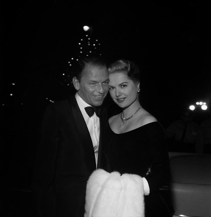 Martha Hyer Photograph - Frank Sinatra And Martha Hyer by Michael Ochs Archives