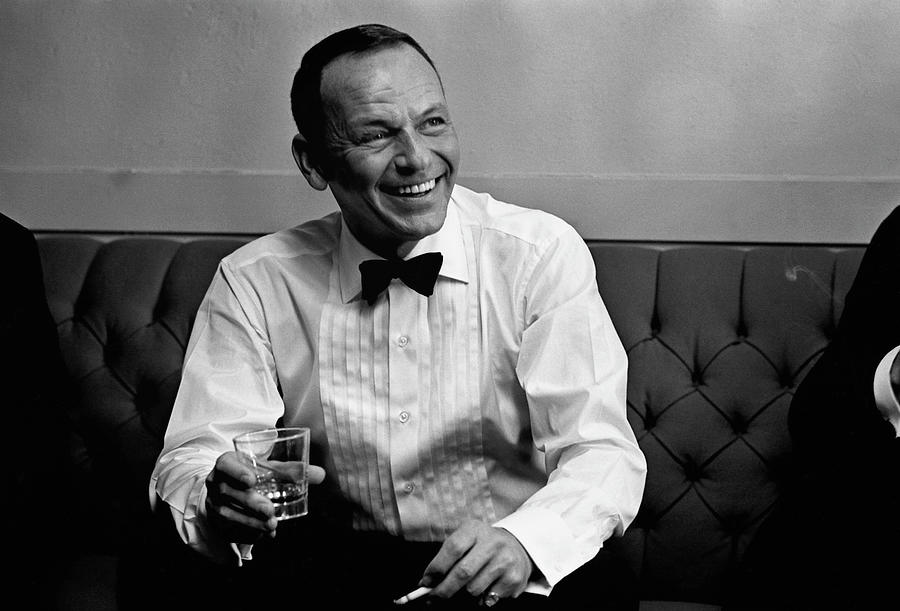 Frank Sinatra Backstage At The Sands Photograph by John Dominis Frank Sinatra Backstage At The Sands Photograph by John Dominis