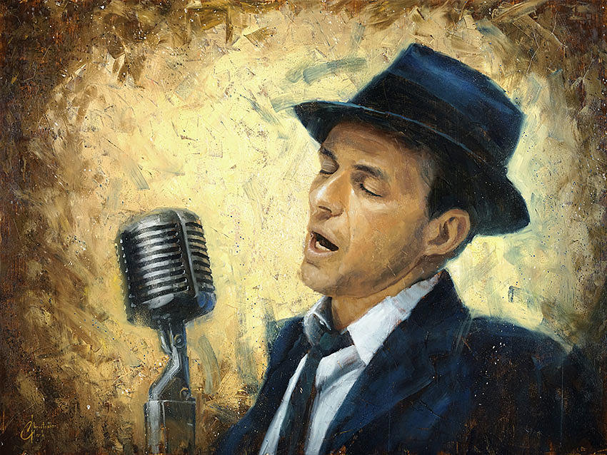 Frank Sinatra Art. Sinatra Frank "my way". Frank Sinatra - my kind of Broadway.