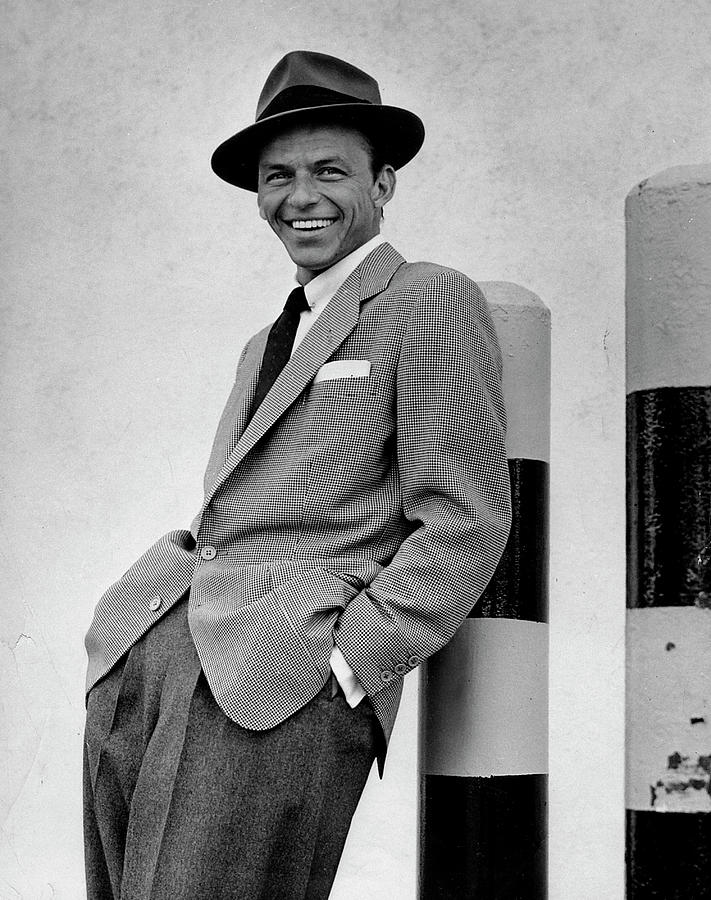 Frank Sinatra On The Lot Photograph by Sharland