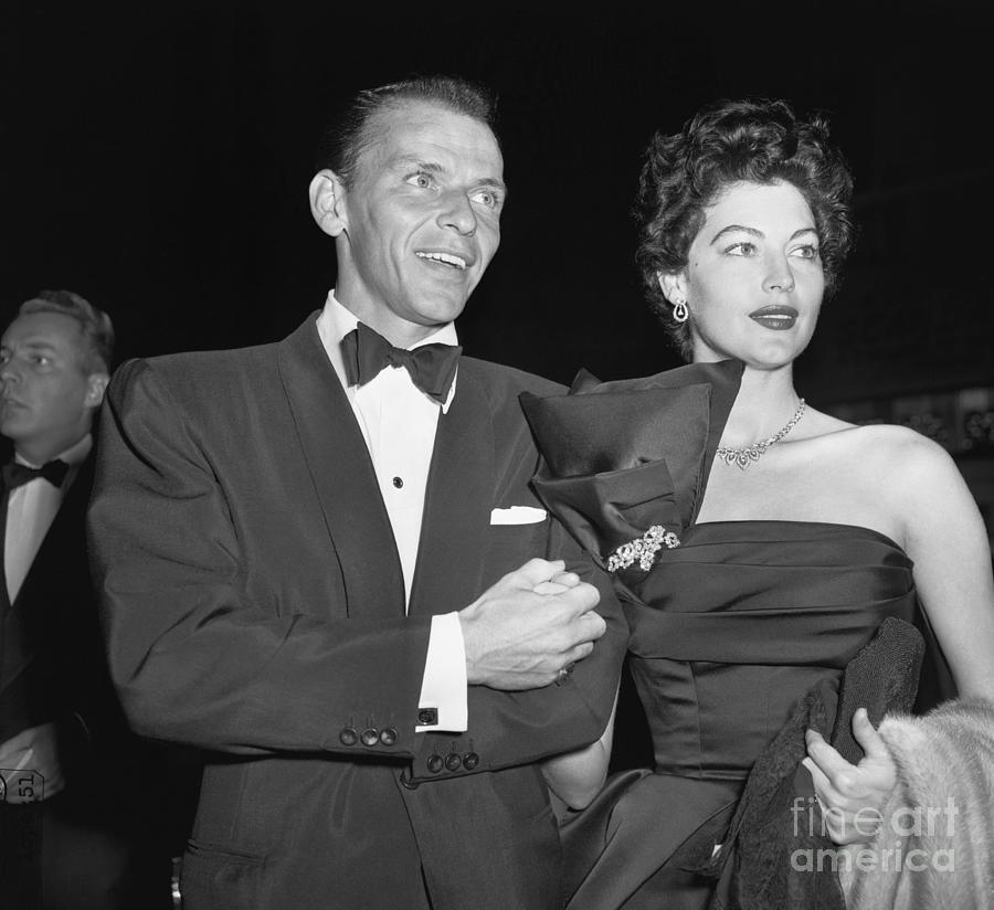 Frank Sinatra Out With Ava Gardner Photograph by Bettmann