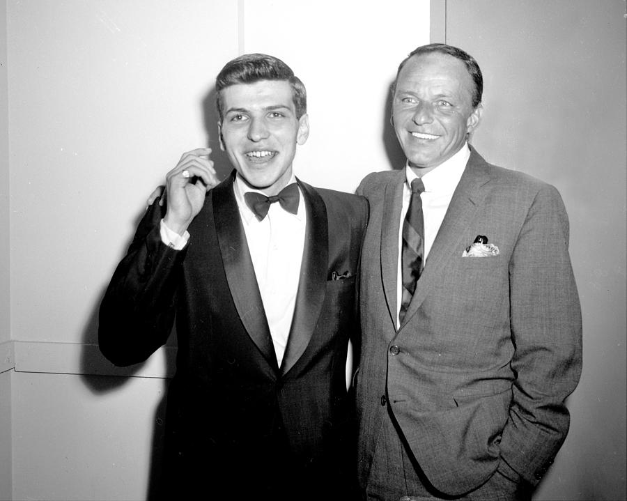 Frank Sinatra With His Son Frank Photograph by New York Daily News Archive