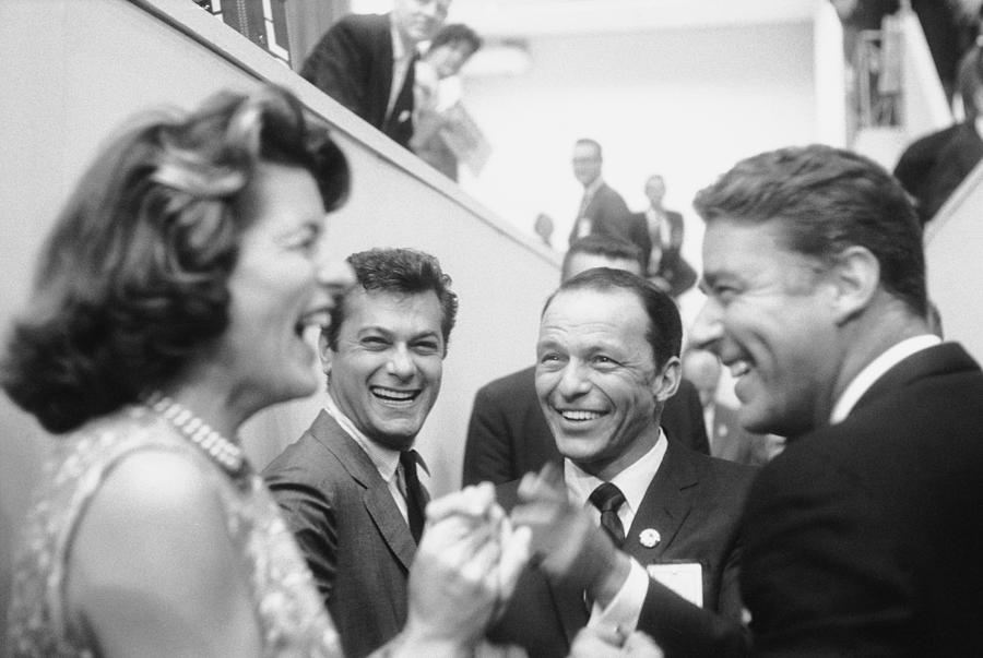 Frank Sinatrapeter Lawford & Wifetony Photograph by Ed Clark Frank Sinatrapeter Lawford & Wifetony Photograph by Ed Clark