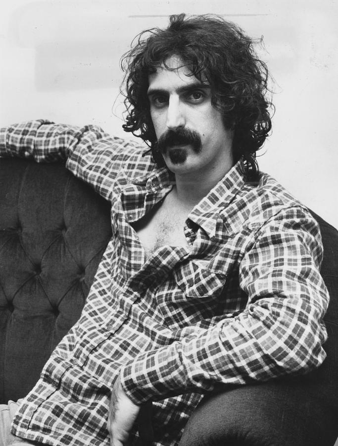 Frank Zappa Photograph by Roger Allston