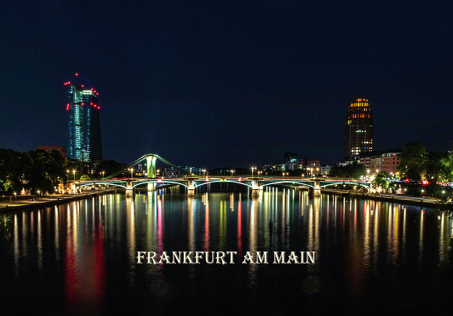 Frankfurt am Main Reflections Photograph by Norma Brandsberg