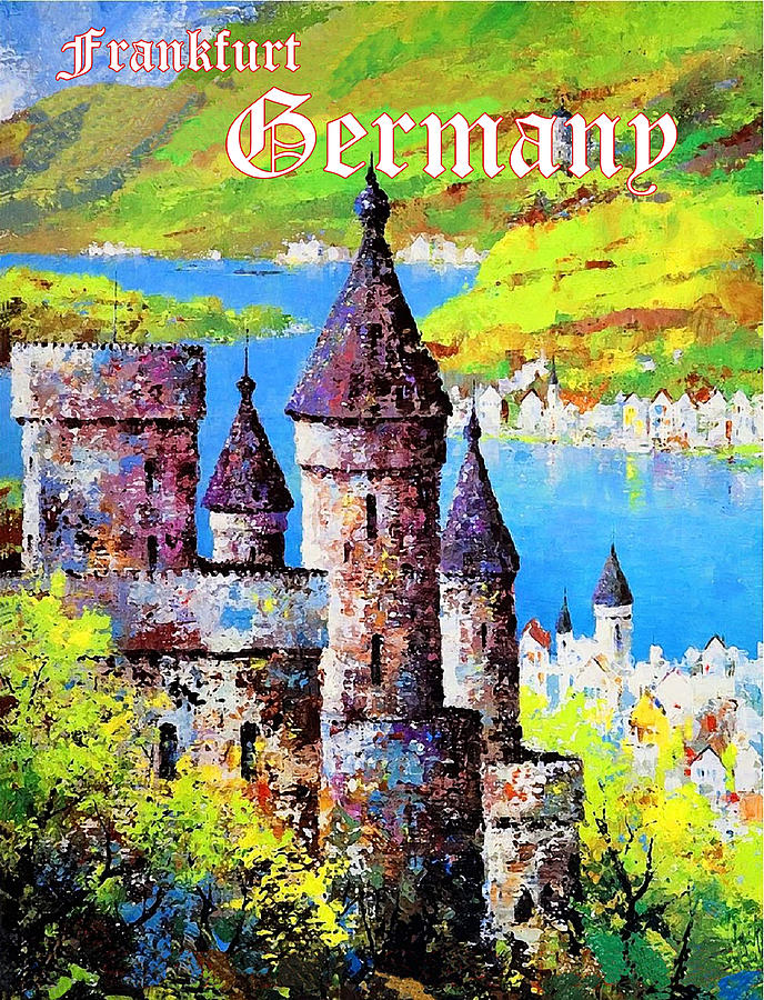 Frankfurt, Germany Digital Art by Long Shot