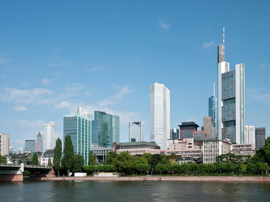 Frankfurt Skyline Photograph by Kemter
