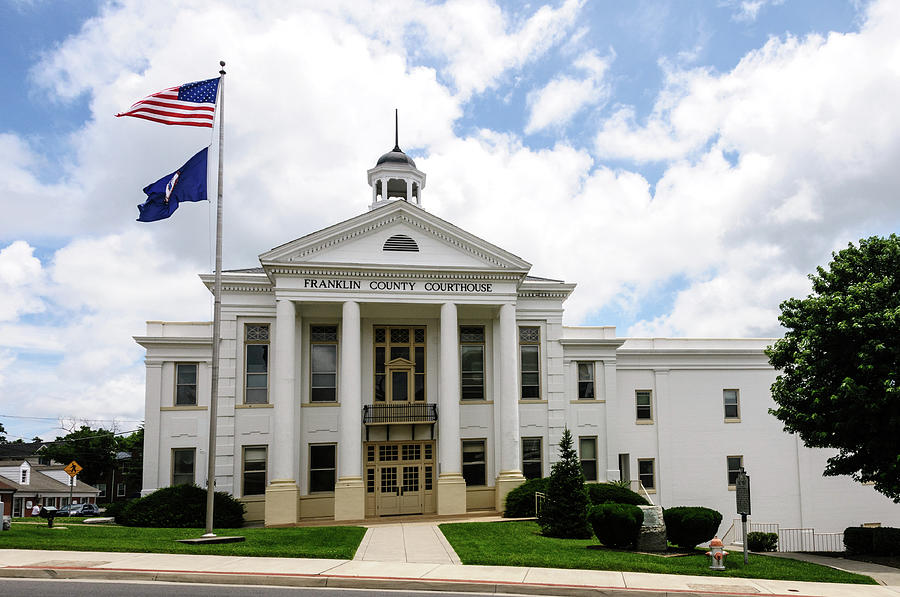 Franklin County Courthouse Rocky Mount Virginia Photograph by Mark